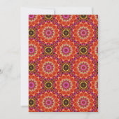 Red MANDALA  招待状 (正面)