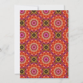 Red MANDALA 招待状