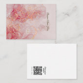 Red Marble Store Earring Display Card 名刺 (正面/裏面)