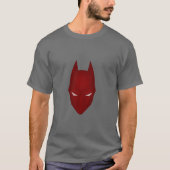 Red Mask T-Shirt – Dark Vigilante Mask Design Gift Tシャツ (正面)