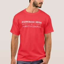 Red Men's Perkison 2020キャンペーンTシャツ