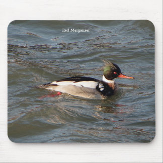 Red Merganser Mousepad マウスパッド