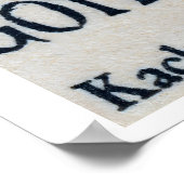 Red Mermaid - Matchbox Print - Czech Wall Art ポスター (角)