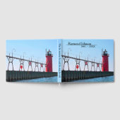 Red Michigan South Haven Lighthouse ゲストブック (全面)