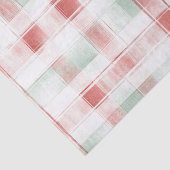 Red Mint Peppermint Mocha Plaid Stripes Christmas 薄葉紙 (詳細)