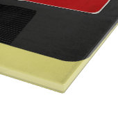 Red Mixテープ- 80Sおよび90Sレトロ·ギフ刺激を受けたト カッティングボード (角)