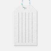 red modern lettering love ギフトタグ (裏面)