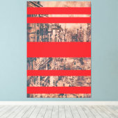 Red Modernized Version of St. James's通り キャンバスプリント (インサイチュ (ウッドフロア))