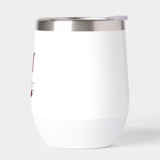 Red Monogram、Split Letterタイポグラフィ (左面)