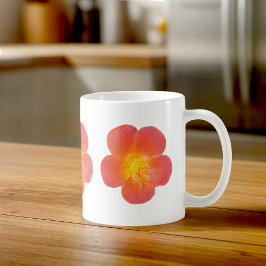 Red Moss Roses Mug コーヒーマグカップ