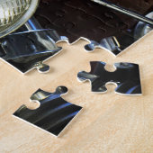 Red Motorbike Motorcycle Bike Garage ジグソーパズル (側面)