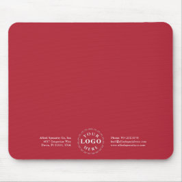 Red Mouse Pad – Promote Your Business in Style マウスパッド