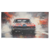 Red Muscle Car head on 枕カバー (正面左)