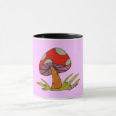 Red Mushroom Coffee Mug マグカップ (中央)
