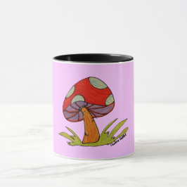 Red Mushroom Coffee Mug マグカップ