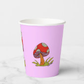 Red Mushroom Coffee Mug 紙コップ (裏面)