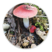 Red Mushroom Fairy Ceramic Knob セラミックノブ (正面)