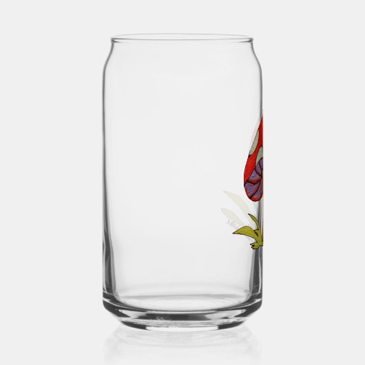 Red Mushroom Glass ガラス缶 (右)