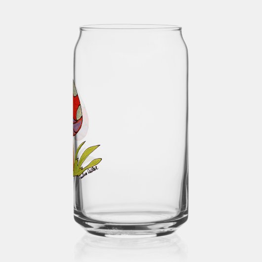 Red Mushroom Glass ガラス缶 (左)