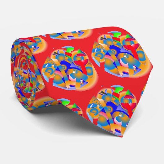 Red neck tie ネクタイ (ロール)