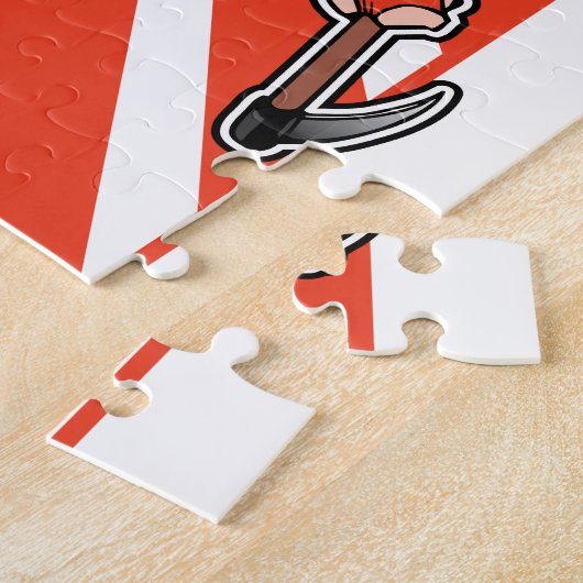 Red Ninja ジグソーパズル (側面)