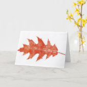 "Red Oak #2"国名グリーティングカード カード (黄色い花)