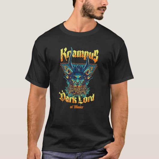 Red One Krampus Dark Lord of Winter Tシャツ (正面)