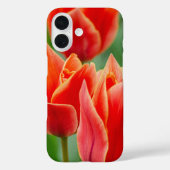 Red Orange Tulips iPhone 16 Case  Case-Mate iPhoneケース (裏面)