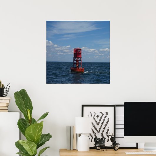 red orient buoy poster ポスター (ホームオフィス)