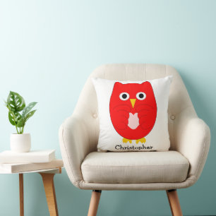 Red Owl Design オリジナル クッション