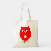 Red Owl Design オリジナル トートバッグ (裏面)