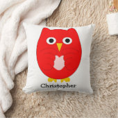 Red Owl Design Personalised クッション (ブランケット)