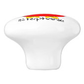 Red Owl Design Personalised セラミックノブ (側面)