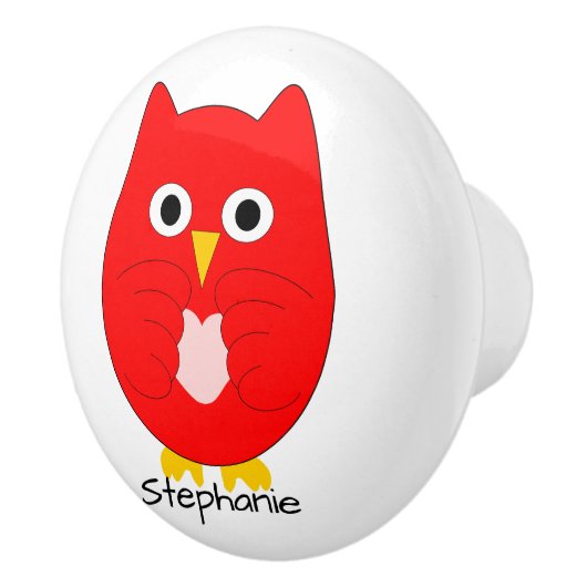 Red Owl Design Personalised セラミックノブ (右)