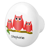 Red Owl Design Personalised セラミックノブ (右)
