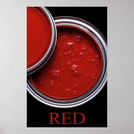 Red paint ポスター (正面)