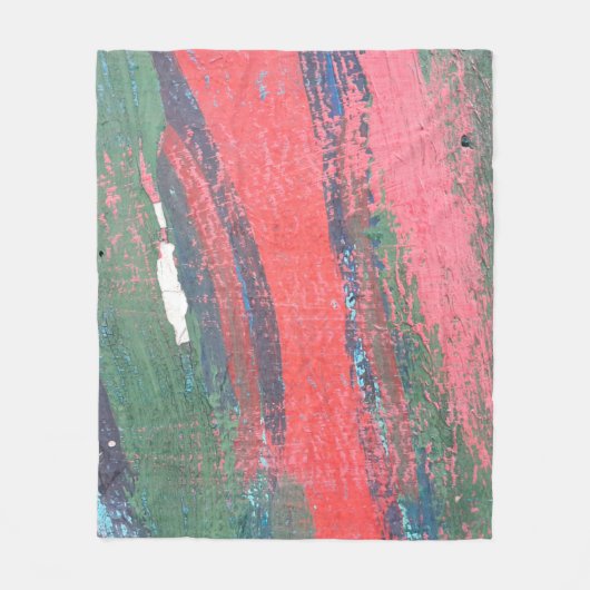Red painting hand drawn backgroundabstract,abstrac フリースブランケット (正面)