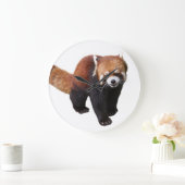 “Red Panda”の優良製品 ラージ壁時計 (ホーム)