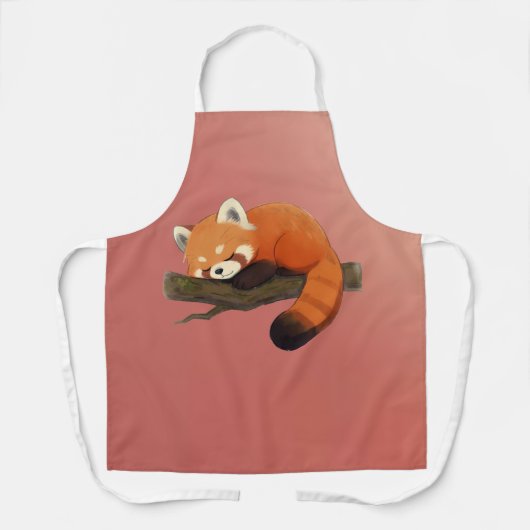 RED PANDA エプロン (正面)