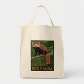 Red Panda トートバッグ (正面)