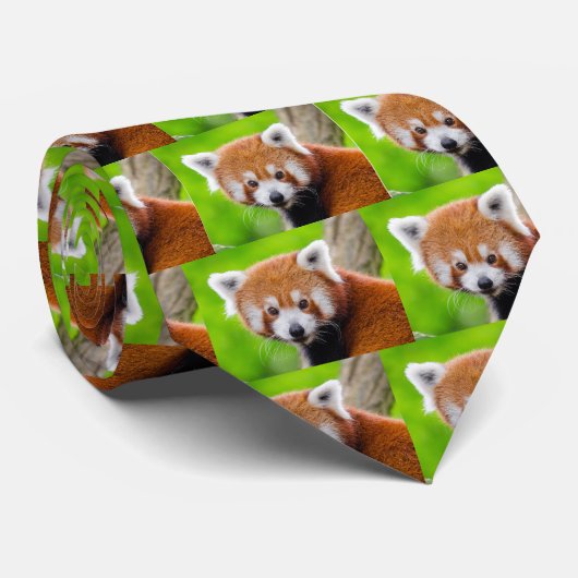 Red Panda ネクタイ (ロール)