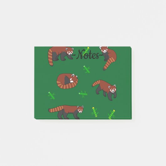 Red Panda ポストイット (正面)