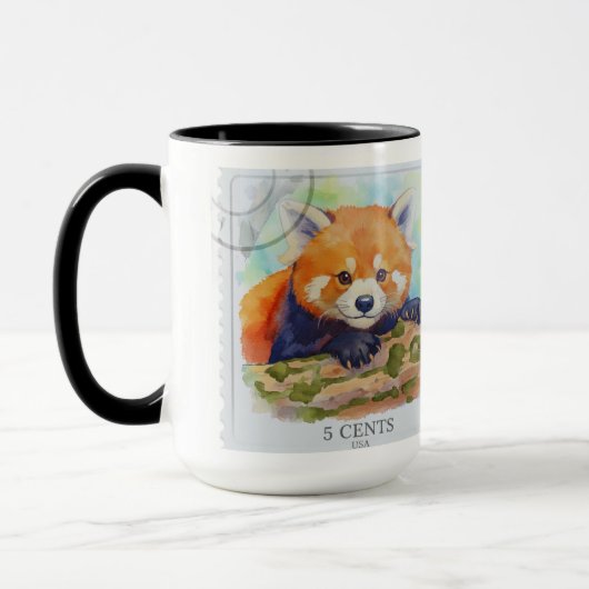 Red panda マグカップ (左)