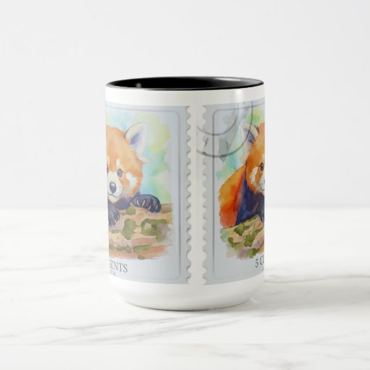 Red panda マグカップ (中央)