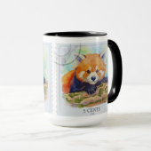 Red panda マグカップ (正面右)
