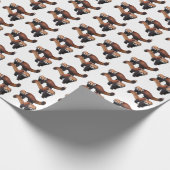 Red Panda ラッピングペーパー (角)