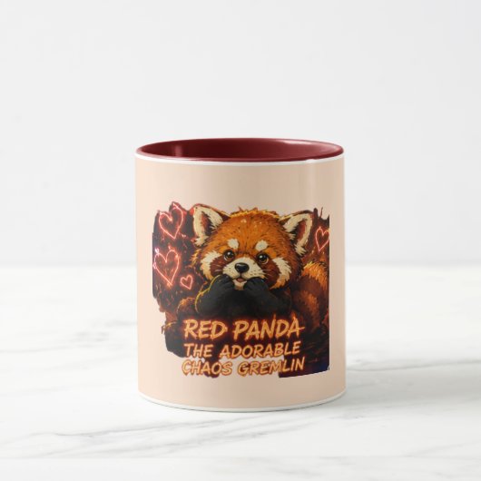 Red Panda “愛らしいカオスな精霊” マグ (中央)