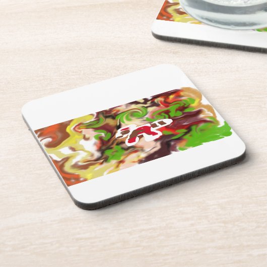 Red Panda  are cool  コースター (左側)