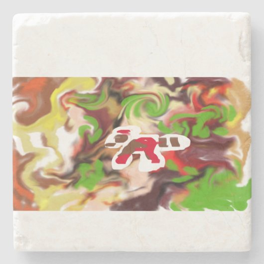 Red Panda  are cool  ストーンコースター (正面)