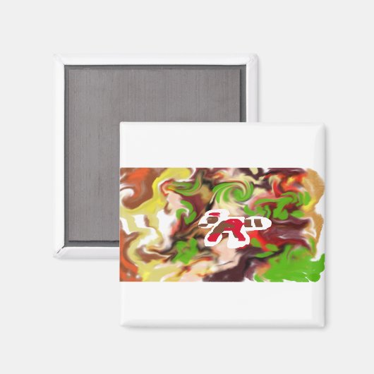 Red Panda  are cool  マグネット (正面/裏面)